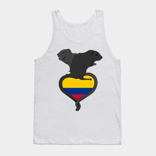 Gerbil Colombia (dark) Tank Top